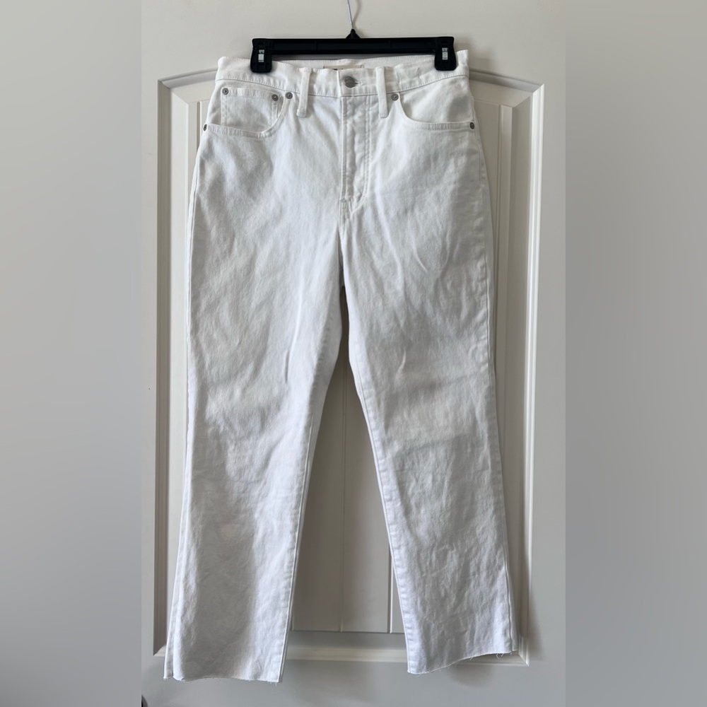 Madewell Women's White Ankle & Cropped Jeans
